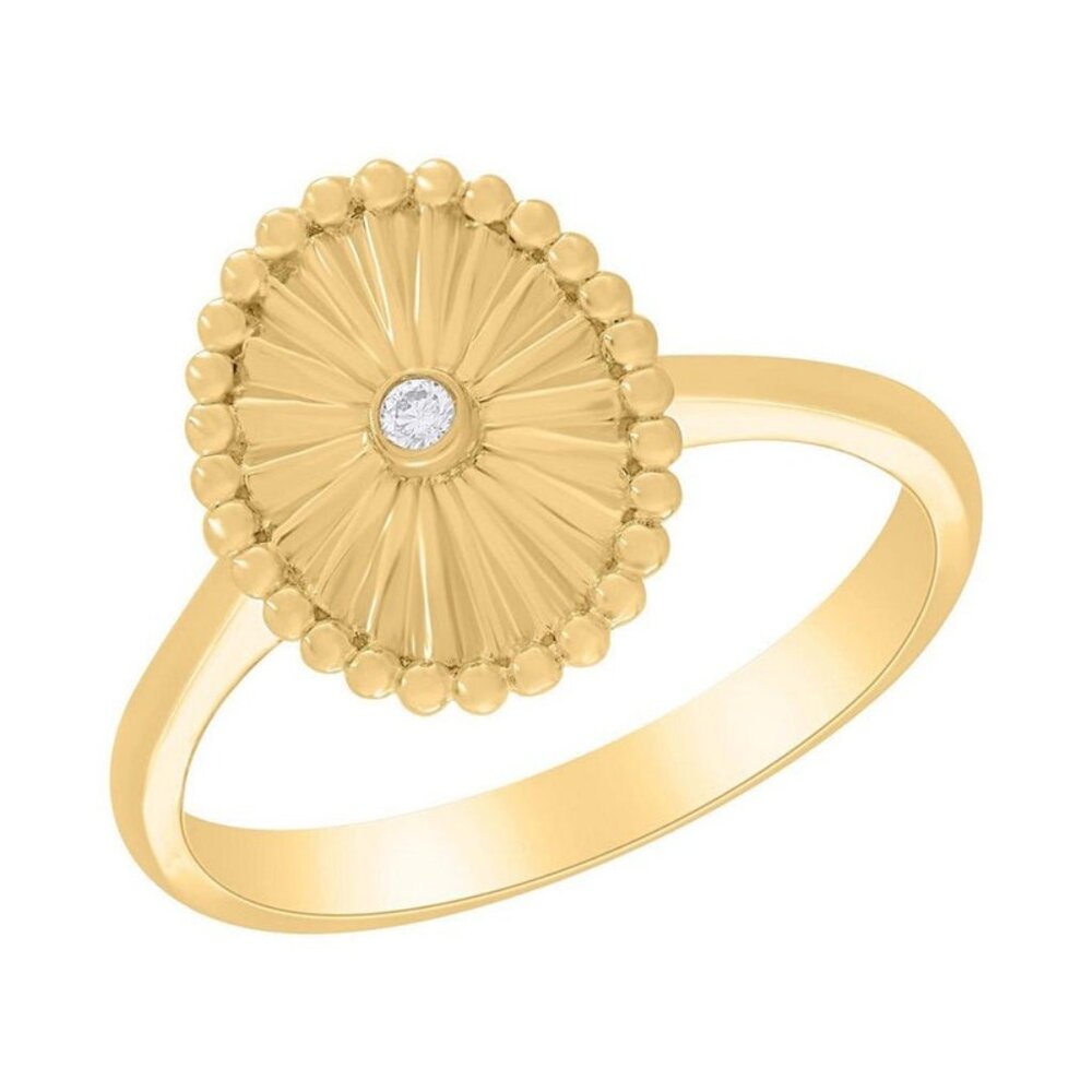 Dome Band Sleek 14K (or 18k upon request) Yellow Gold Timeless Classic Ring